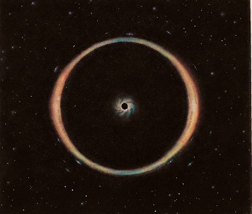 'Gravitational Lensing No. 3' Giclee print by Jon Lomberg