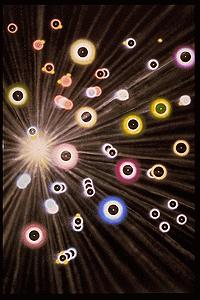 Molecules in Comet's Tail